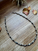 17 inch Torpedo Sterling Silver Pearls