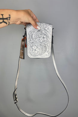 Mini crossbody- silver