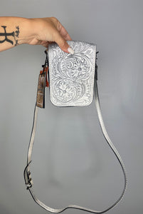 Mini crossbody- silver