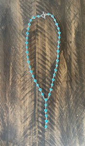 Turquoise lariat