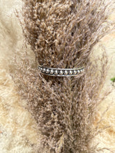 6mm silver ball cuff